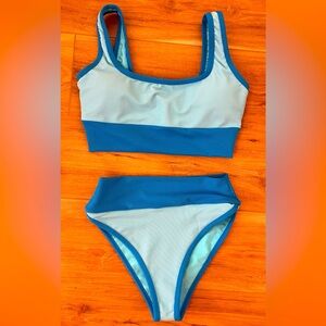 NWT Lain Snow Blue Lagoon Bikini